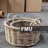 Wicker Planters basket set of 2
