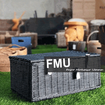 Wicker bag storage