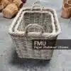 heavy rattan basket