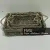 rattan tray and rope