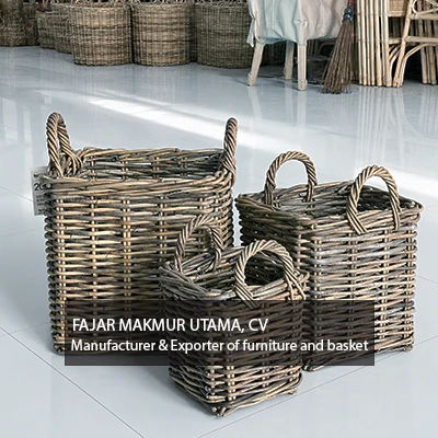 small planters baskets