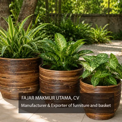 Rattan basket bali